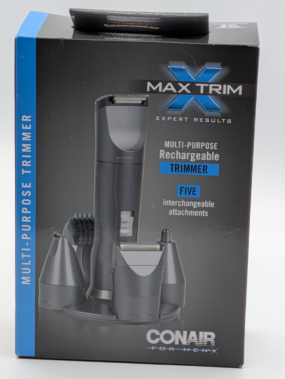 Conair For Men X Max Trim Multi-Purpose Rechargeable Trimmer GMT839SDMC NEW
